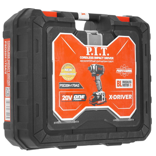 Купить Винтоверт P.I.T. PSD20H-170A/2 OnePower 20V  9227326. Характеристики, отзывы и цены в Донецке