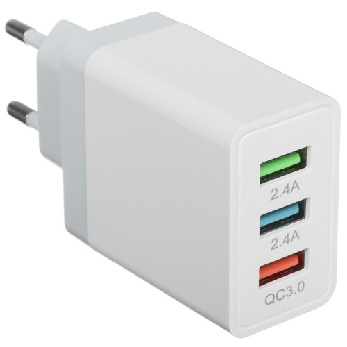 Купить Сетевое зарядное устройство WIIIX UNN-4-3-01-3QC белый  5626282. Характеристики, отзывы и цены в Донецке