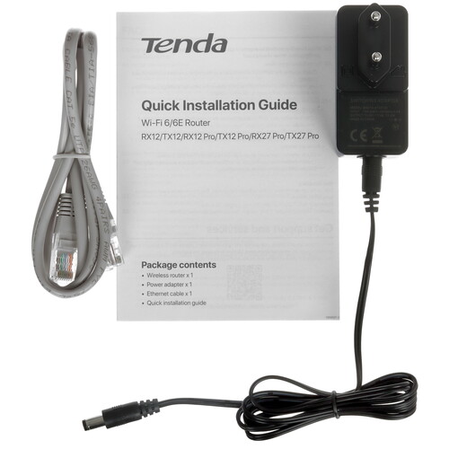 Купить Wi-Fi роутер Tenda TX12  9253518. Характеристики, отзывы и цены в Донецке