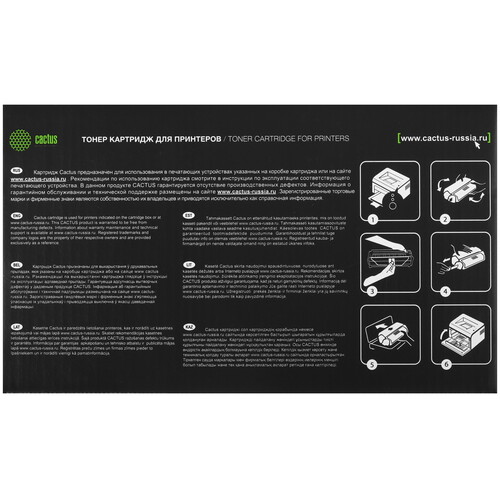 Купить Картридж лазерный Cactus CS-F-1500 черный  9147816. Характеристики, отзывы и цены в Донецке