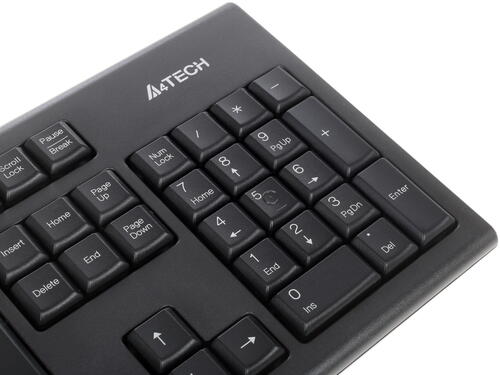 Купить Клавиатура+мышь беспроводная   A4Tech 7100N Wireless черный  0133640. Характеристики, отзывы и цены в Донецке