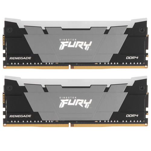 Купить Оперативная память Kingston FURY Renegade RGB [KF440C19RB2AK2/16] 16 ГБ  5494068. Характеристики, отзывы и цены в Донецке