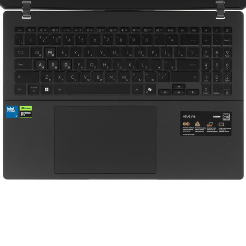 Купить 16" Ноутбук ASUS V16 V3607VH-RP020 черный  5626200. Характеристики, отзывы и цены в Донецке
