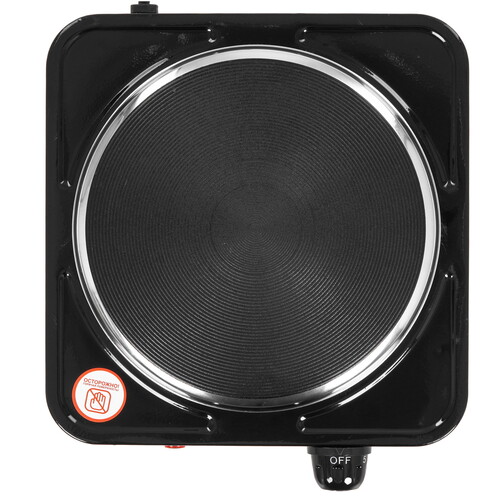Купить Плита компактная электрическая Willmark HS-115 черный  8196294. Характеристики, отзывы и цены в Донецке