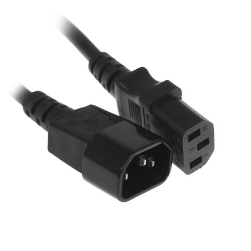 Купить Кабель питания Cablexpert IEC 320 C13 - IEC 320 C14  1281387. Характеристики, отзывы и цены в Донецке