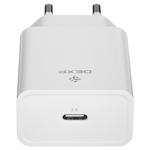 Купить Сетевое зарядное устройство DEXP IET25CD белый  9140149. Характеристики, отзывы и цены в Донецке