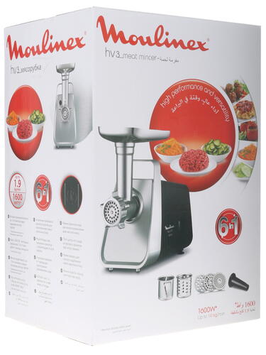 Купить Мясорубка электрическая Moulinex HV3 ME306832 черный  1215612. Характеристики, отзывы и цены в Донецке