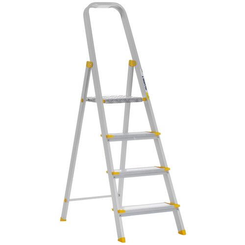 Купить Стремянка бытовая Алюмет AS704  9124841. Характеристики, отзывы и цены в Донецке
