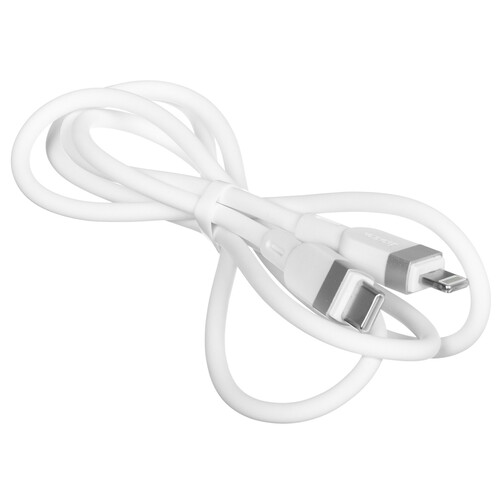 Купить Кабель круглый Hoco Lightning 8-pin - USB Type-C белый 1 м  5603633. Характеристики, отзывы и цены в Донецке
