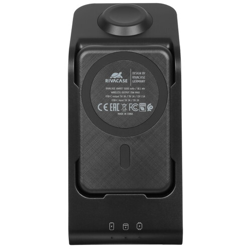 Купить Беспроводное зарядное устройство RIVACASE VA4917 черный  9260633. Характеристики, отзывы и цены в Донецке
