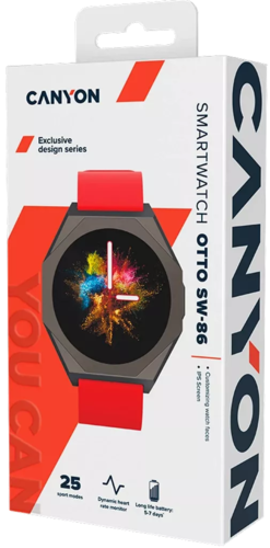 Купить Смарт-часы Canyon SW-86  9134165. Характеристики, отзывы и цены в Донецке