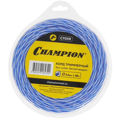 Купить Леска для триммеров Champion Sky-cutter C7059  5099800. Характеристики, отзывы и цены в Донецке
