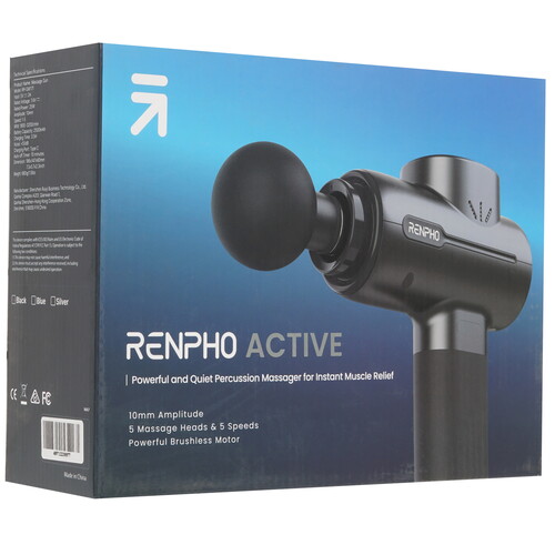 Купить Массажный пистолет Renpho RP-GM171 черный  9132045. Характеристики, отзывы и цены в Донецке