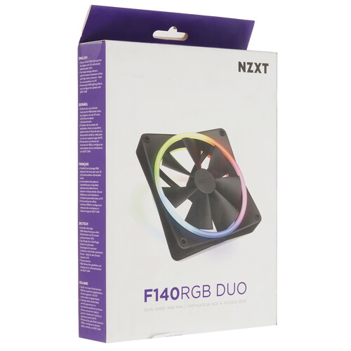 Купить Вентилятор NZXT F140 RGB DUO  5610391. Характеристики, отзывы и цены в Донецке