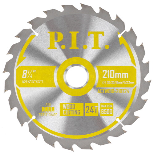 Купить Диск пильный P.I.T. ACTW10-210T24  9196789. Характеристики, отзывы и цены в Донецке