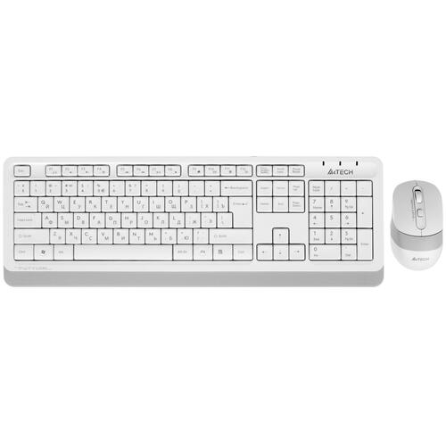 Купить Клавиатура+мышь  проводная  A4Tech Fstyler F1010 белый  1395908. Характеристики, отзывы и цены в Донецке