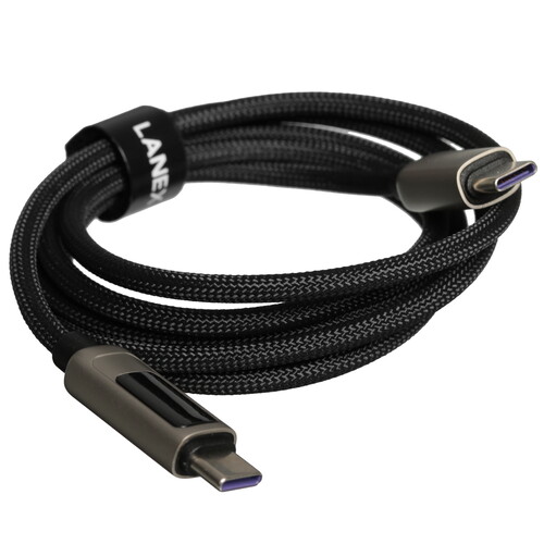 Купить Кабель круглый LANEX USB Type-C - USB Type-C серебристый 1.2 м  9280454. Характеристики, отзывы и цены в Донецке