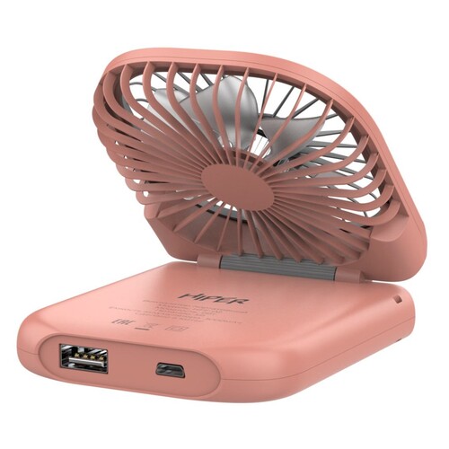 Купить Вентилятор HIPER HFF-02  розовый  5600175. Характеристики, отзывы и цены в Донецке