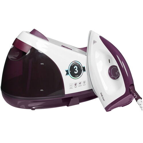 Купить Парогенератор DEXP 2412DL фиолетовый  5412346. Характеристики, отзывы и цены в Донецке