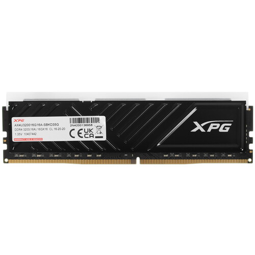 Купить Оперативная память ADATA XPG SPECTRIX D35G RGB [AX4U320016G16A-SBKD35G] 16 ГБ  5433666. Характеристики, отзывы и цены в Донецке
