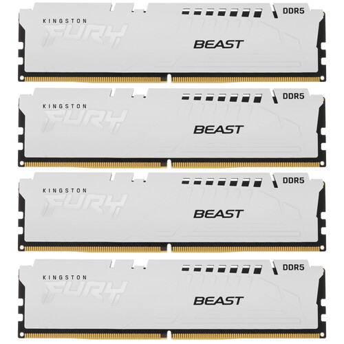 Купить Оперативная память Kingston FURY Beast White  5617453. Характеристики, отзывы и цены в Донецке