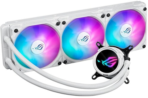Купить Система охлаждения ASUS ROG Strix LC III 360 ARGB  белая  5615984. Характеристики, отзывы и цены в Донецке