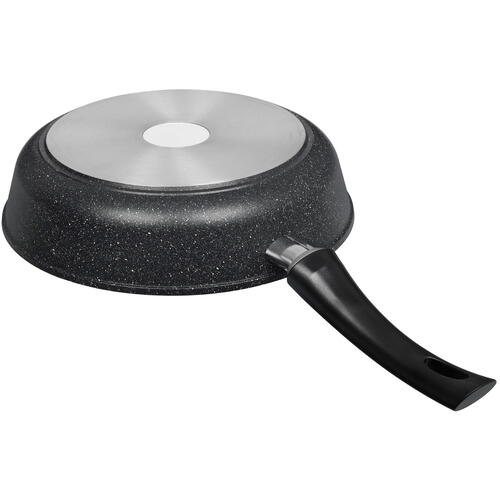 Купить Сковорода OneTwo Granite O3FP6328, 28 см серый  9031178. Характеристики, отзывы и цены в Донецке