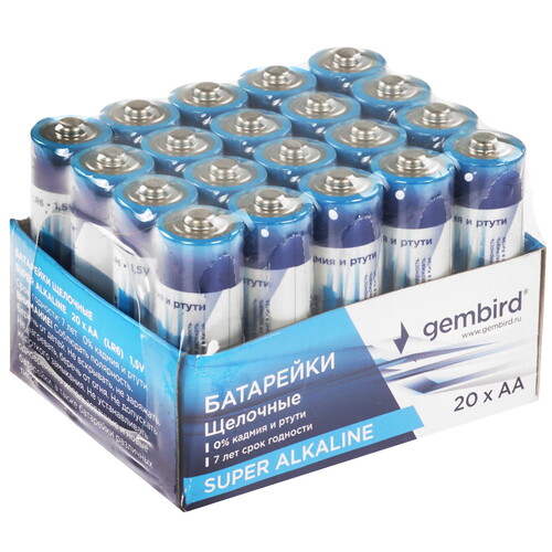 Купить Батарейка Gembird GB-LR6 AA (LR6/ER14505/FR6/R6P)  9267373. Характеристики, отзывы и цены в Донецке