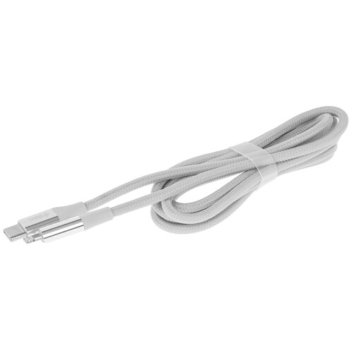 Купить Кабель круглый TTEC Lightning 8-pin - USB Type-C серебристый 1.5 м  9202630. Характеристики, отзывы и цены в Донецке