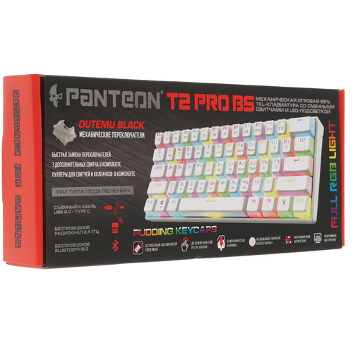 Купить Клавиатура  проводная + беспроводная Panteon T2 PRO BS  9251499. Характеристики, отзывы и цены в Донецке