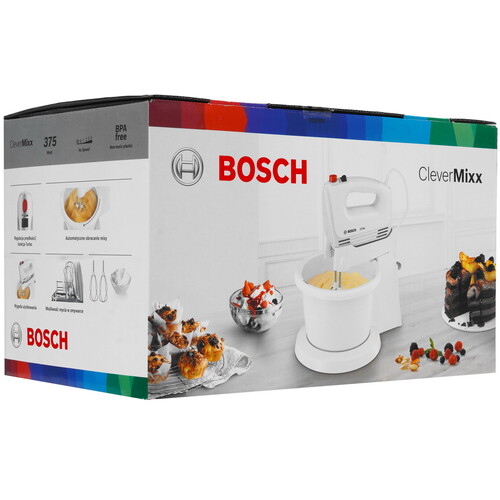 Купить Миксер Bosch MQWPL2000 белый  9245755. Характеристики, отзывы и цены в Донецке