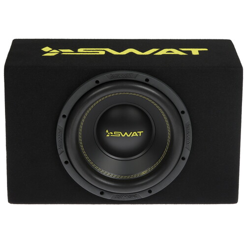 Купить Автосабвуфер активный SWAT MAS-10VBA  5486358. Характеристики, отзывы и цены в Донецке