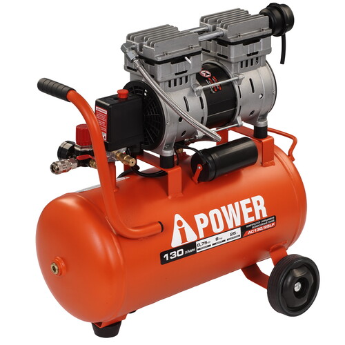 Купить Компрессор поршневой безмасляный A-iPower AC130/25LF  9191227. Характеристики, отзывы и цены в Донецке