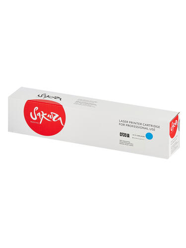 Купить Картридж лазерный SAKURA PRINTING CF351A синий, с чипом  7981866. Характеристики, отзывы и цены в Донецке