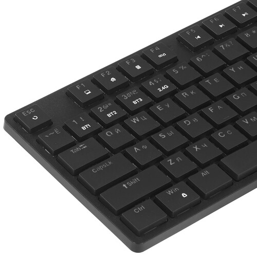 Купить Клавиатура проводная + беспроводная Defender Cleikos GK-135  9230452. Характеристики, отзывы и цены в Донецке