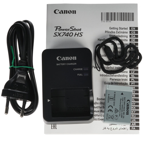 Купить Компактный фотоаппарат Canon PowerShot SX740 HS черный  1285203. Характеристики, отзывы и цены в Донецке