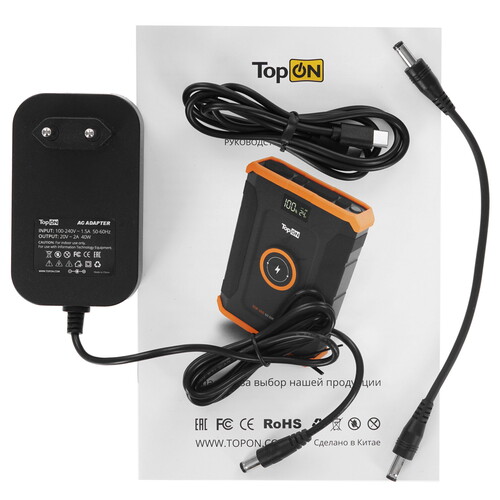Купить Портативная зарядная станция TopON TOP-X60 черный  9233452. Характеристики, отзывы и цены в Донецке