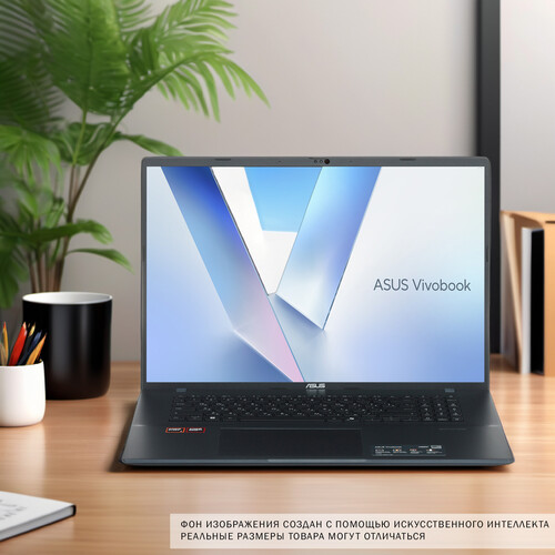 Купить 18" Ноутбук ASUS Vivobook 18 M1807HA-S8091 синий  9286543. Характеристики, отзывы и цены в Донецке