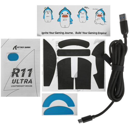 Купить Мышь беспроводная/проводная Attack Shark R11 Ultra  9316578. Характеристики, отзывы и цены в Донецке