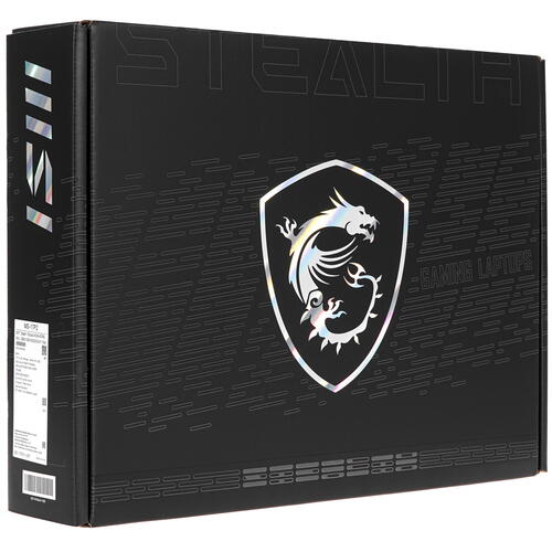 Купить 17.3" Ноутбук MSI Stealth 17 Studio A13VH-057RU черный  5094193. Характеристики, отзывы и цены в Донецке