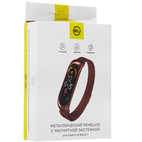 Купить Ремешок Red Line для Xiaomi Smart Band 7 розовый  5608024. Характеристики, отзывы и цены в Донецке