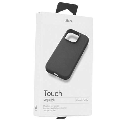 Купить Накладка  uBear Touch Mag Case для Apple iPhone 16 Pro Max черный  5474394. Характеристики, отзывы и цены в Донецке