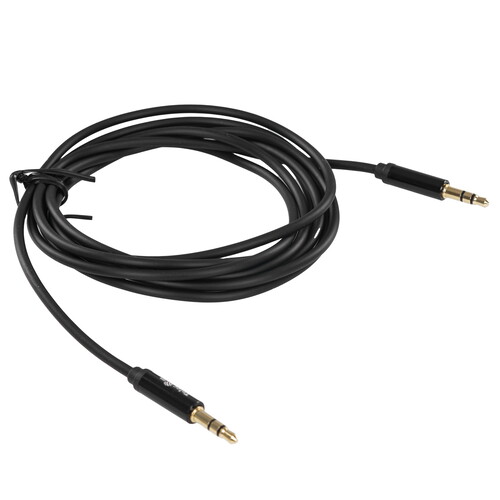 Купить Кабель   Telecom jack 3.5 мм - jack 3.5 мм черный  5602593. Характеристики, отзывы и цены в Донецке