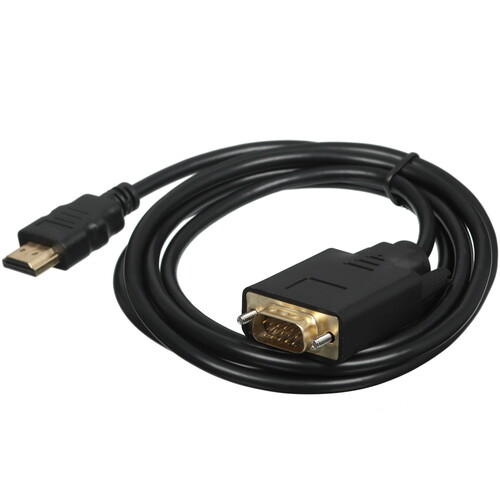 Купить Кабель однонаправленный VCOM HDMI - VGA, 1.8 м  5471572. Характеристики, отзывы и цены в Донецке