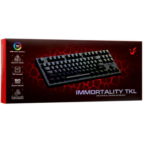 Купить Клавиатура  проводная ARDOR GAMING Immortality TKL  5068367. Характеристики, отзывы и цены в Донецке