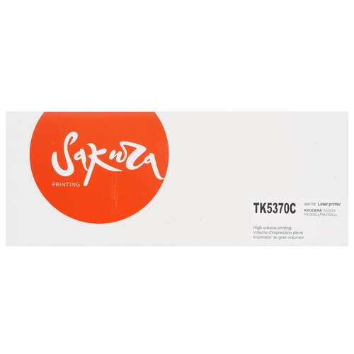 Купить Картридж лазерный Sakura TK5370C голубой  9171833. Характеристики, отзывы и цены в Донецке