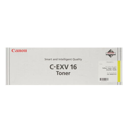 Купить Картридж лазерный Canon C-EXV16 желтый  7936808. Характеристики, отзывы и цены в Донецке