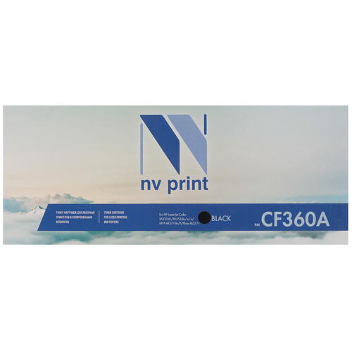 Купить Картридж лазерный NV Print CF360A черный, с чипом  7975864. Характеристики, отзывы и цены в Донецке