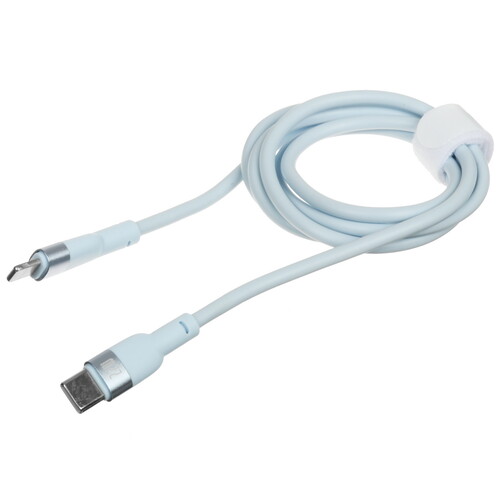 Купить Кабель круглый ВСЕГАЗИН Lightning 8-pin - USB 2.0 Type-A голубой 1 м  5482482. Характеристики, отзывы и цены в Донецке