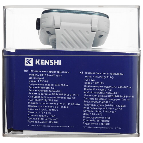 Купить Детские часы KENSHI KT15s серый  5415326. Характеристики, отзывы и цены в Донецке